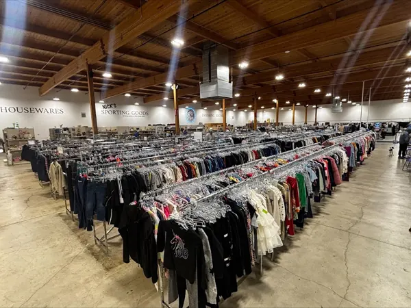 St. Vincent de Paul Thrift Store, 17108 SE Powell Blvd, inside