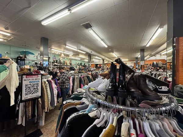 Buffalo Exchange, 1036 W Burnside St, inside