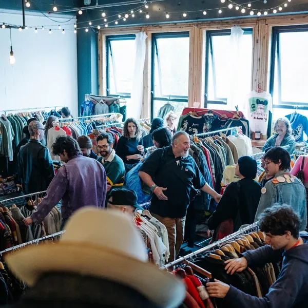 Carnival Vintage Market, 226 SE Madison St, inside