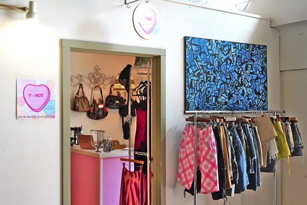 Y-Not Y2K Vintage, 1627 NE Alberta St, inside